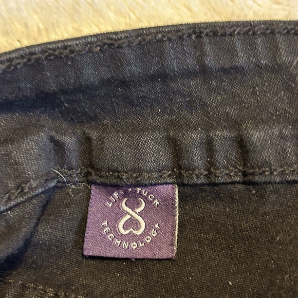 NYDJ | Black Bootcut | Size 6 | Outside seam Sequins Detail - Picture 5 of 8